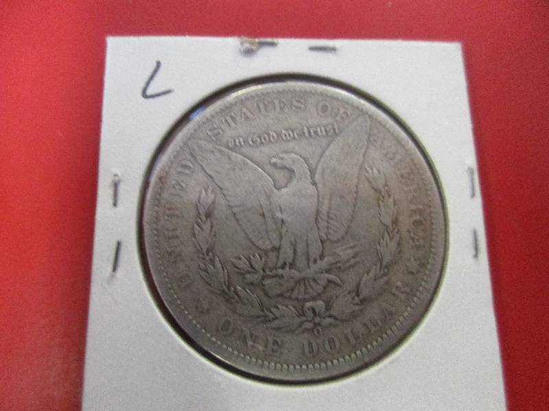 1891-O Morgan Silver Dollar