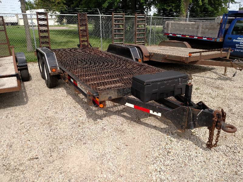 lot 6 image: 2000 Felling 18 Tandem Axle Traile...