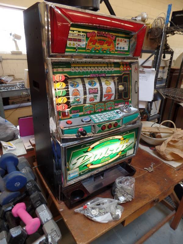 Slot Machine With Built In Ashtray
