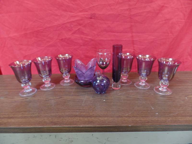 Glassware, Goblets and Waterford Crystal