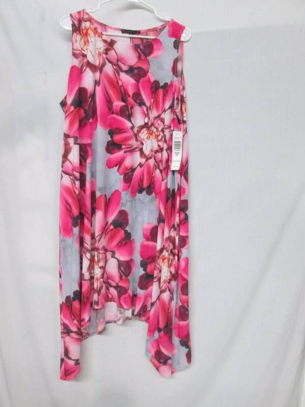 Tiana B Womens Plus Floral Print Dress