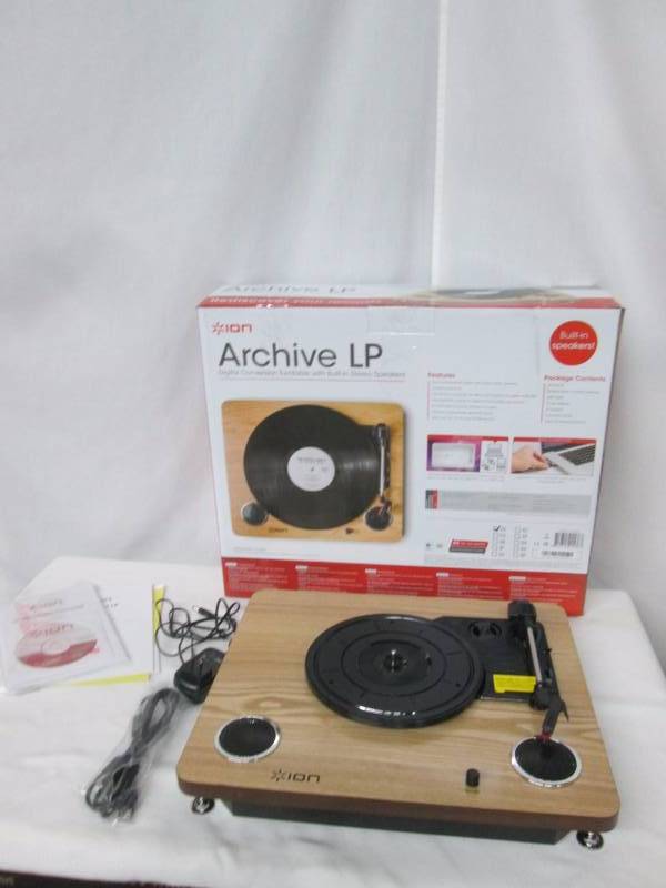 ION Archive LP Digital Conversion Table