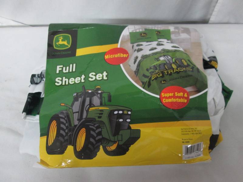 John Deere Big Tracks Sheet Set - Full