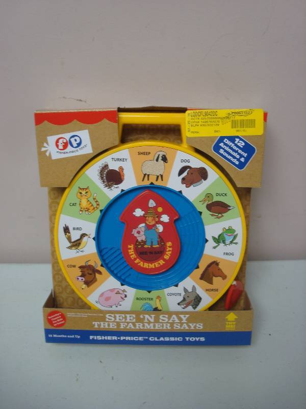 New See N Say Farmer Toy