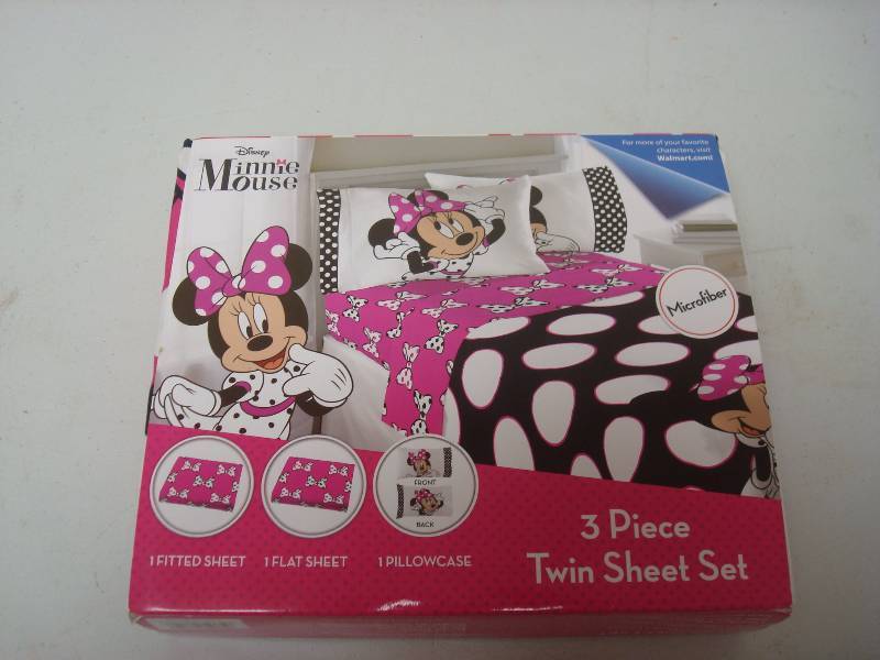 New Disney Minnie Mouse Sheet Set
