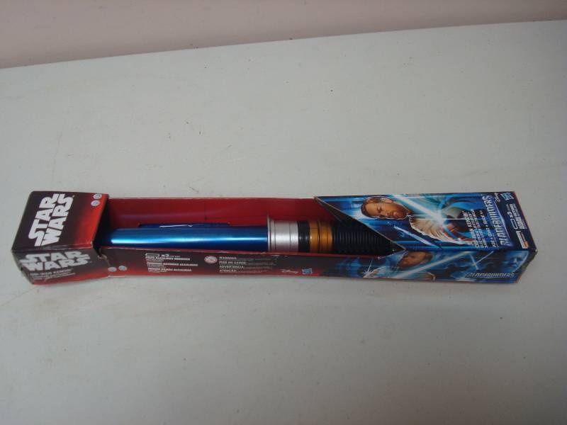 Star Wars Lightsaber, New In Box, Some Wear To Box