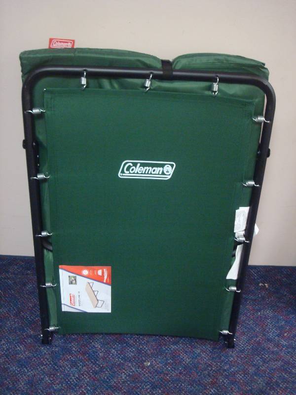 New Folding Coleman Cot
