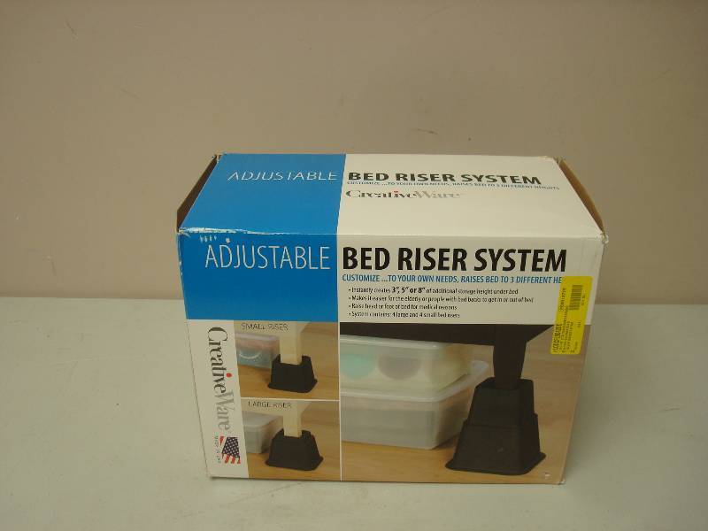 Adjustable Bed Riser System, Unused