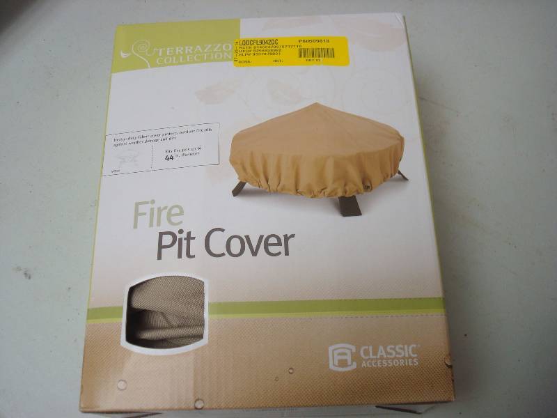 New Fire Pit Cover