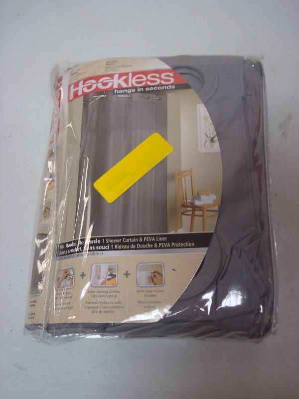 New Hookless Shower Curtain