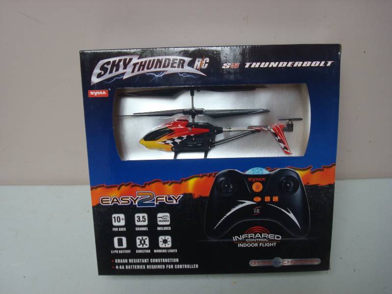 Sky Thunder RC Helicopter, New In The Box