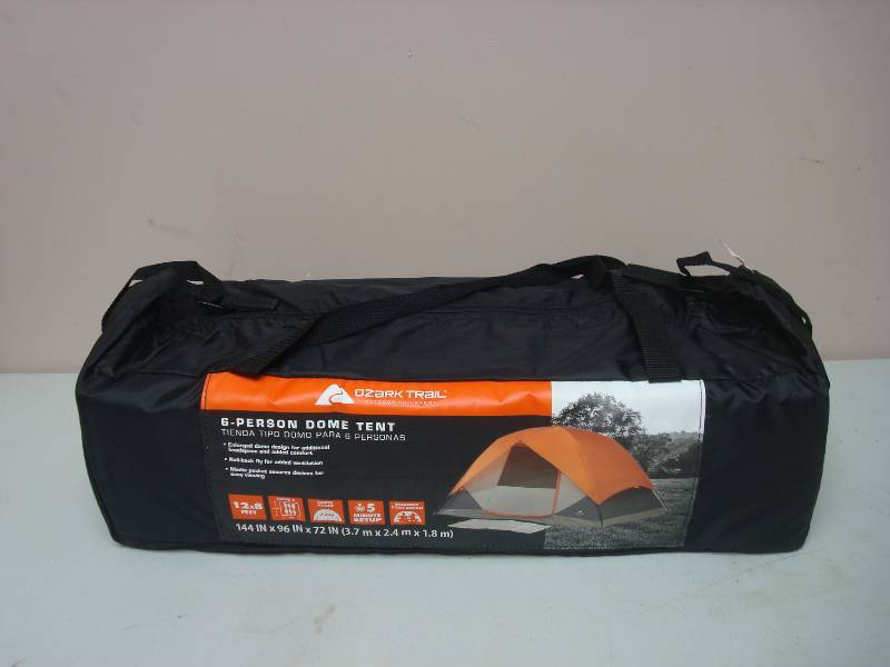 Ozark Trail 6 Person Dome Tent, Looks Unused