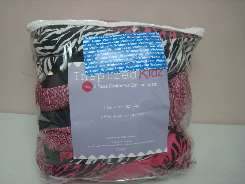 Inspired Kids Kings Size Comforter, Store Return