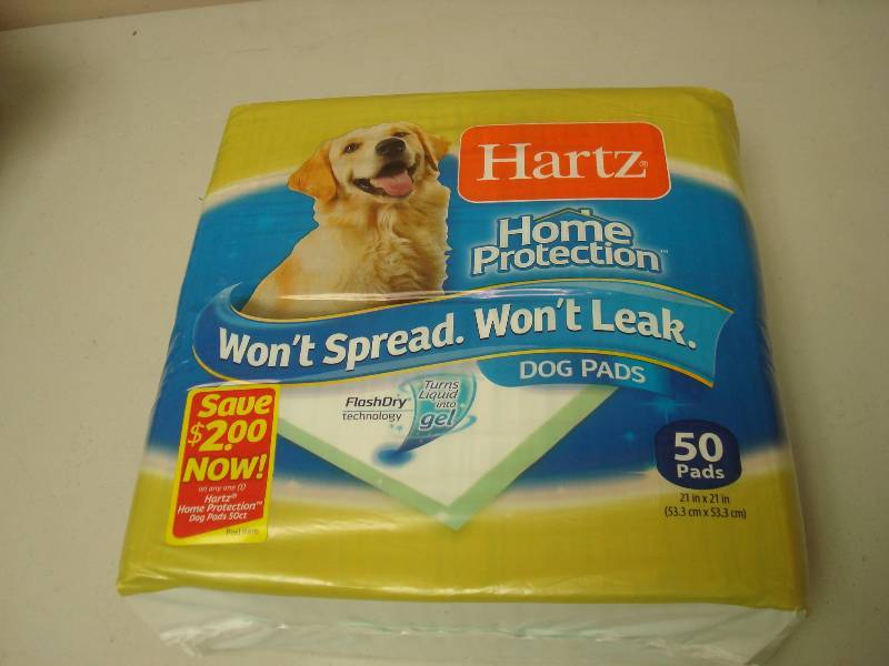 New Pack Of 50 Hartz Dog Pads