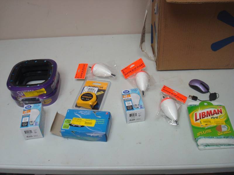 Box Mixed With New Items