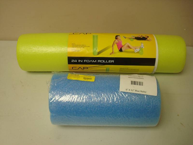 Pair Of New Stretching Foam Rollers�