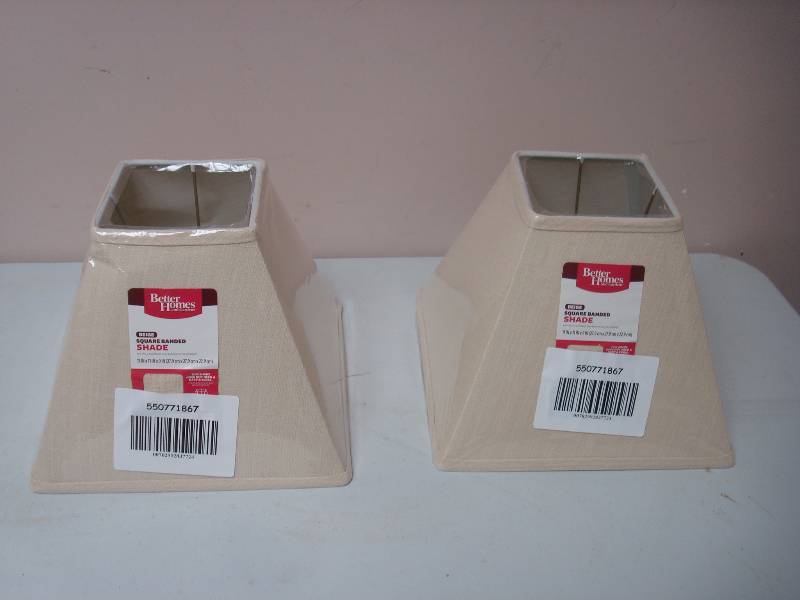 Pair Of Better Homes Shades, One Has Some Ding Marks On It