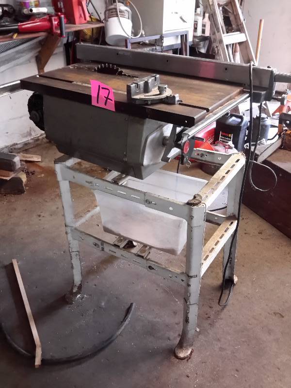 Power Kraft, Model TRT-3333 Table Saw.. Montgomery Wards.. | Eden ...