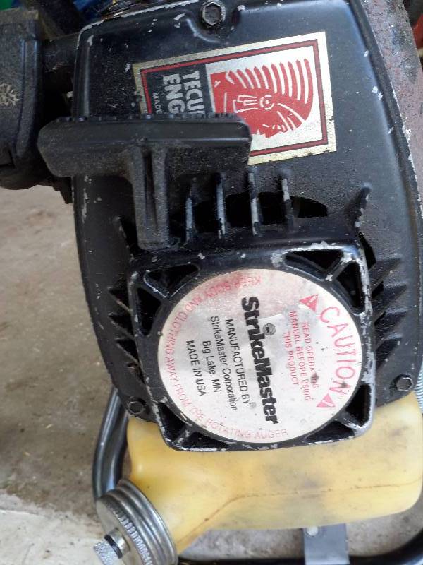 Magnum III 49CC Tecumseh Engine, PLUS Ice Auger. Worked last winter