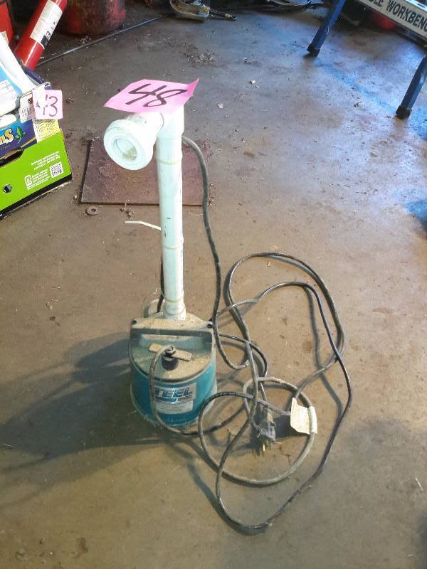 lot 48 image: Teel, Water Systems.. Utility Sump Pump