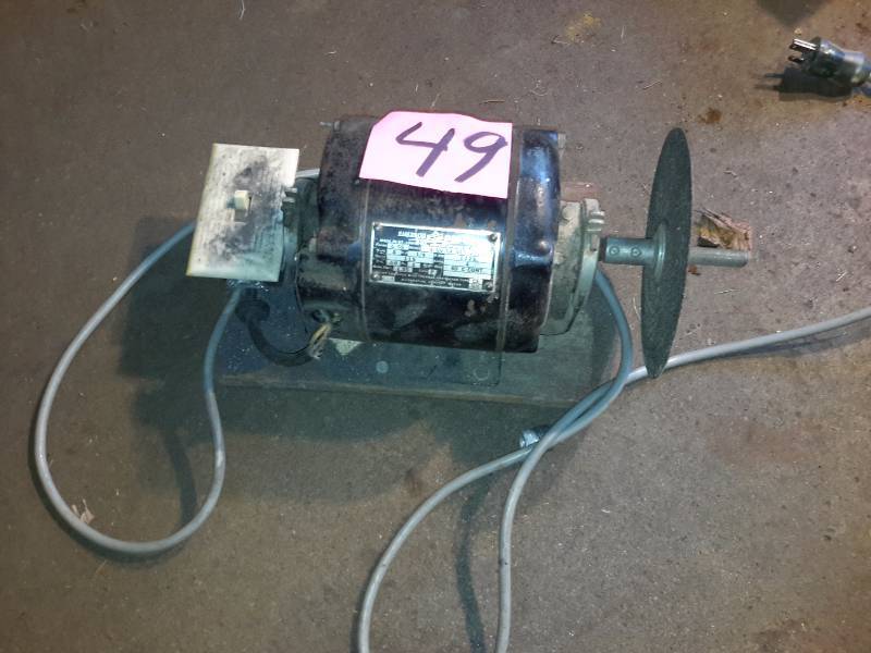 lot 49 image: Home Made Sander.. Tested and Works