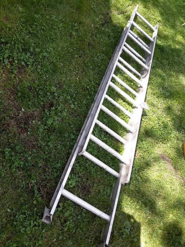 WERNER, SAF T MASTER, Model 716-2 16 ft Aluminum Ladder | Eden Prairie ...