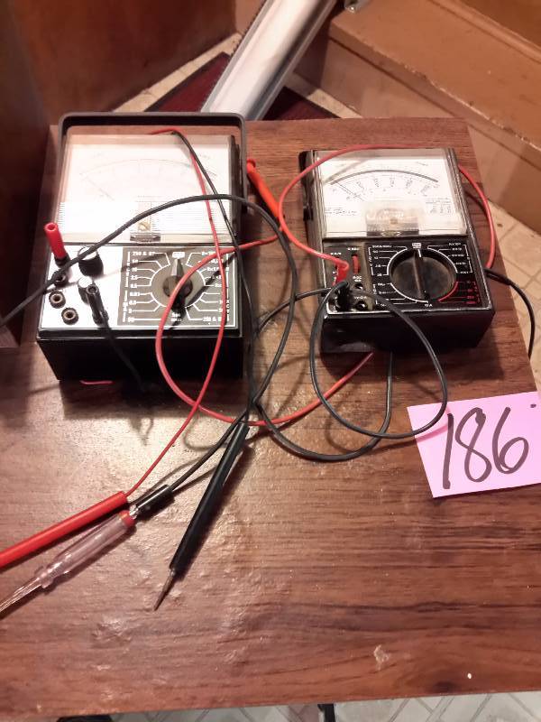 lot 186 image: 2, MICRANTA, OHM testing units.. Untested