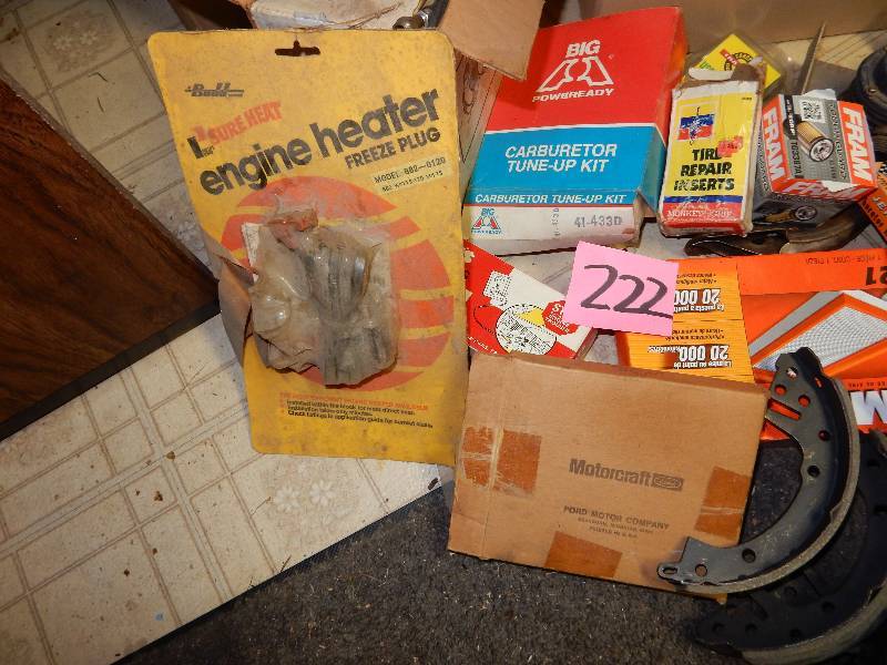 lot 222 image: Misc. Hardware items as pictured. Take it all.