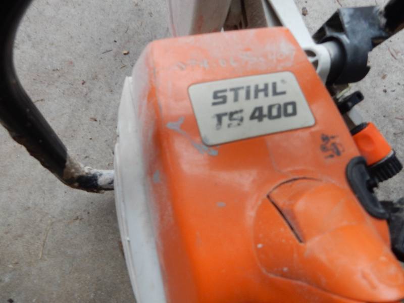 lot 39A image: STIHL, TS400, Chop Saw.. Cement Saw