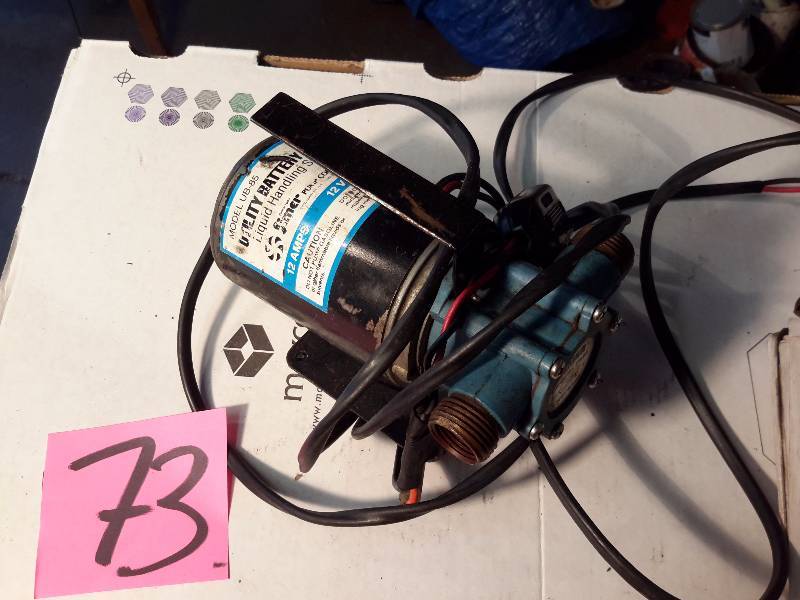 lot 73 image: Model UB 85 12V Pump
