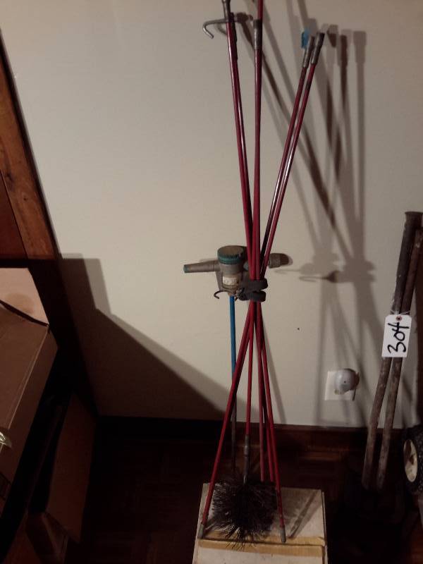 lot 303 image: Chimney Sweep tools