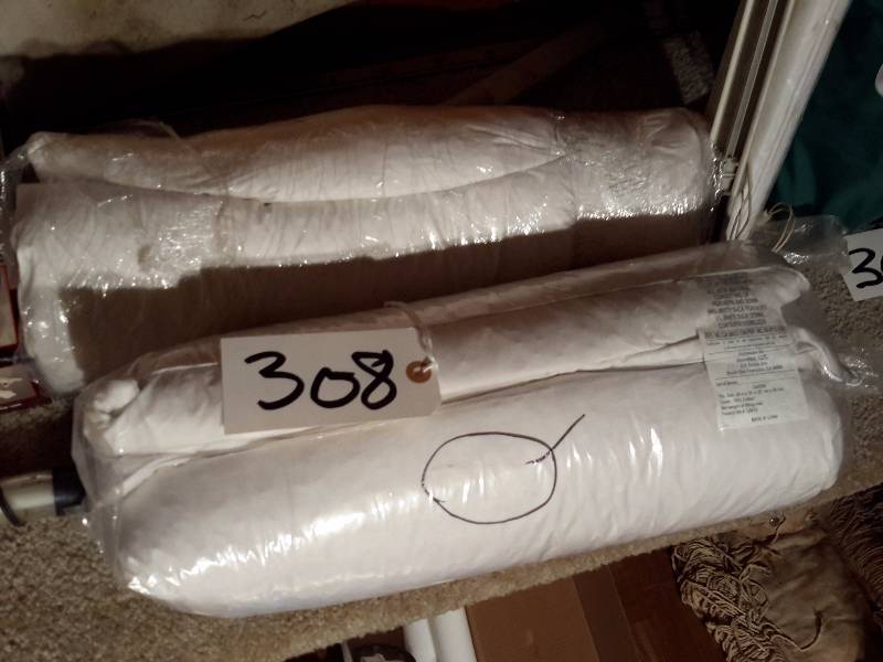 lot 308 image: 2, Queen Size light Weight Down Filled blankets