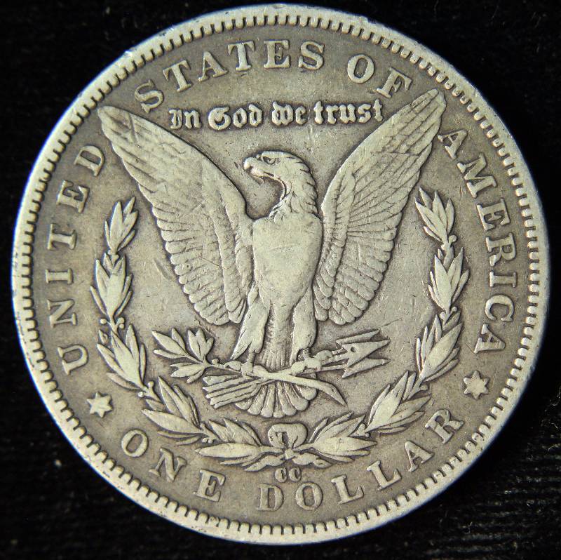 1891-CC CARSON CITY MORGAN SILVER DOLLAR VERY FINE