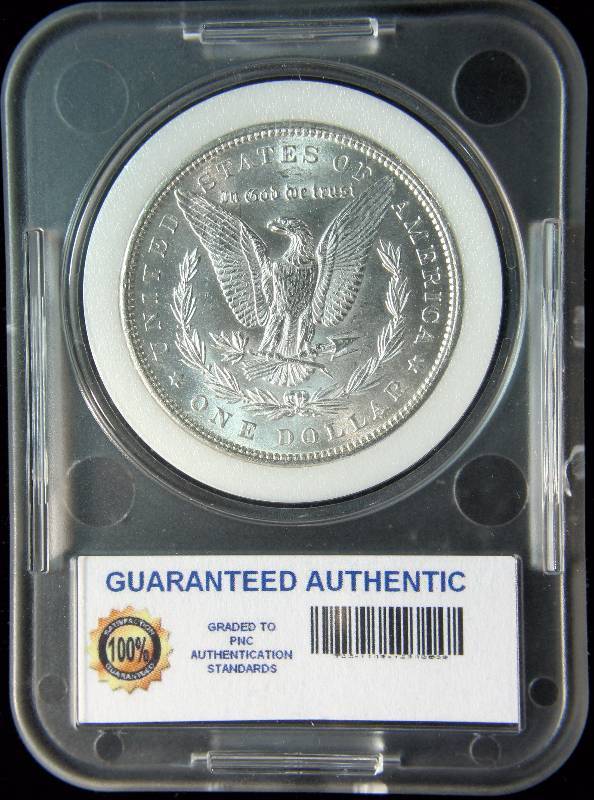 1890 MORGAN SILVER DOLLAR MS66 RARE HIGH GRADE CERTIFIED COIN
