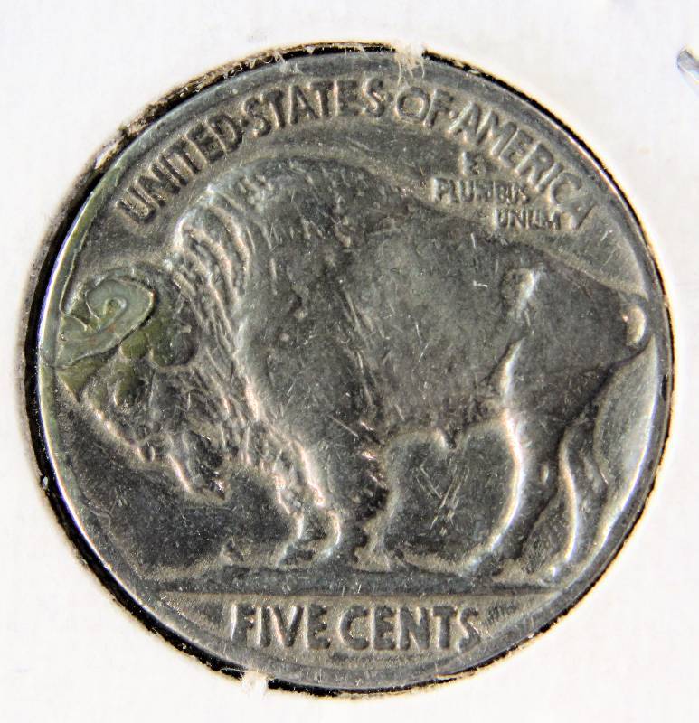1936 BUFFALO NICKEL VF DETAILS CLEANED