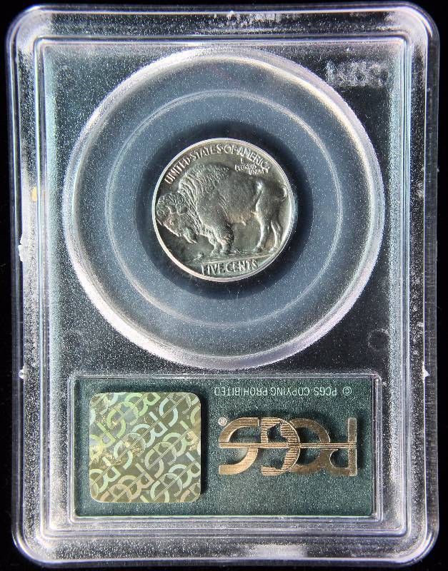 1937 BUFFALO NICKEL MS65 OLD GREEN PCGS CERTIFIED