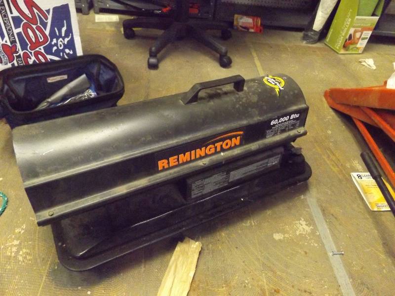 Remington 60,000 BTU Kerosene Heater September Consignment Auction