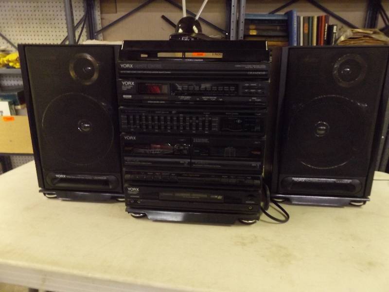 YORX stereo system | September Consignment Auction | K-BID