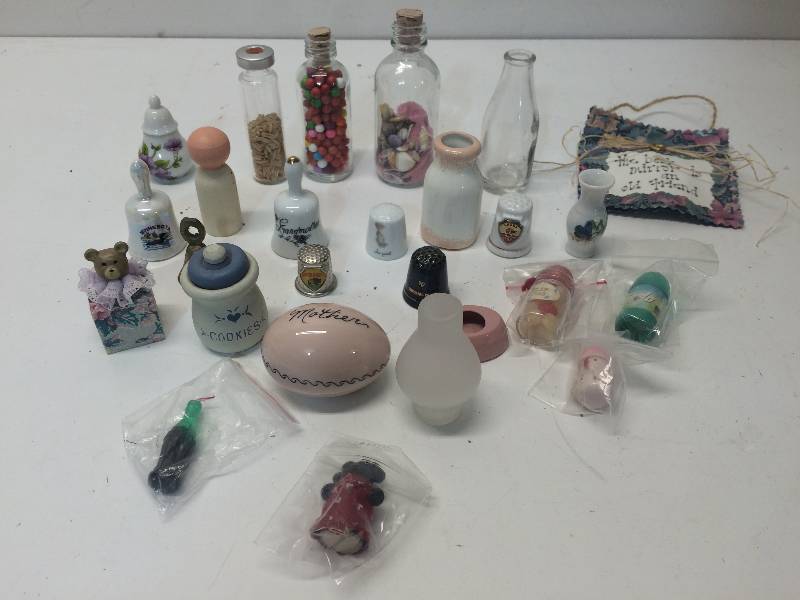 Miniature Glass Items