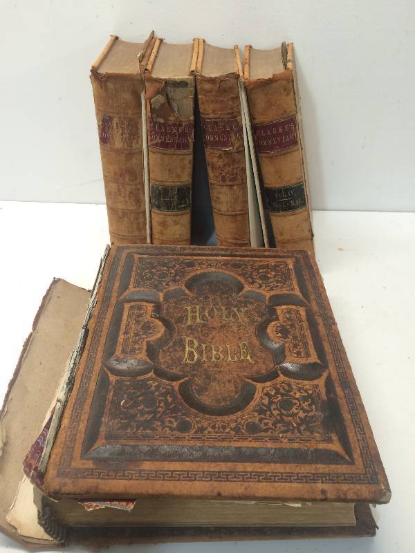 Vintage Bible And Books