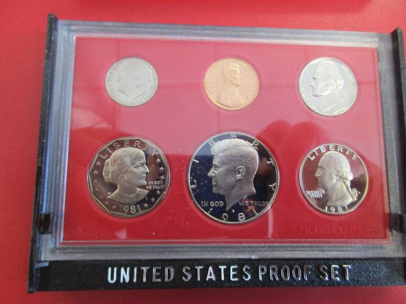 1981 US Mint Proof Set