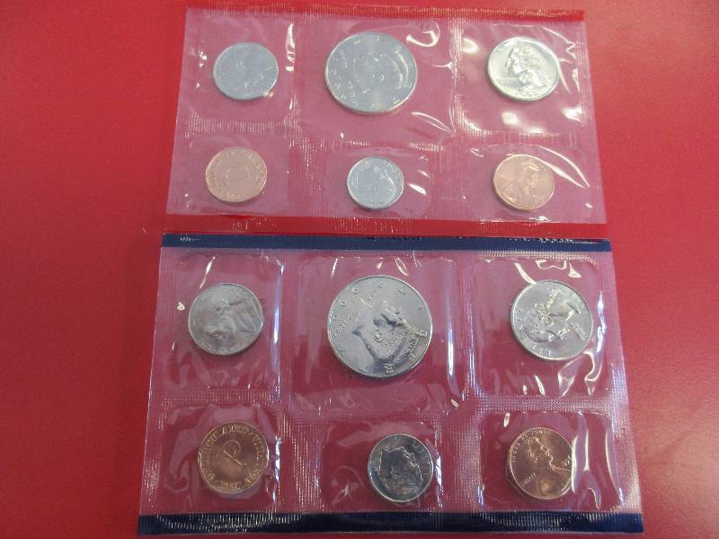1996 US Mint Uncirculated P & D Set