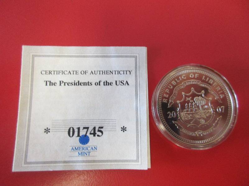 $10 Gerald R Ford Commemorative Coin with COA