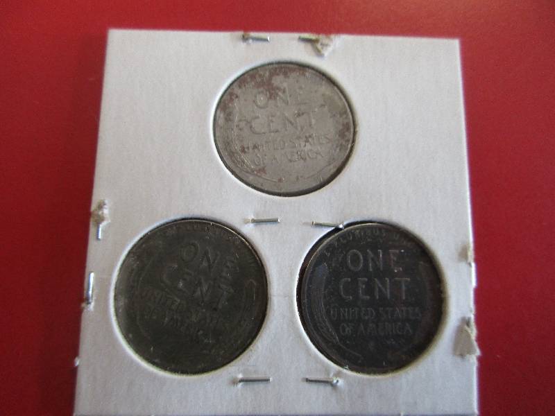 1943 Steel War Pennies
