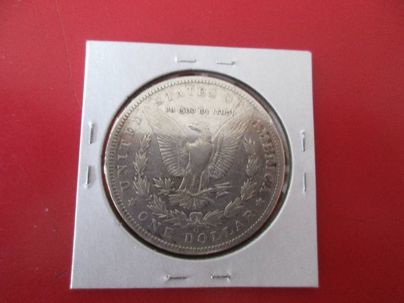 1896-O Morgan Silver Dollar