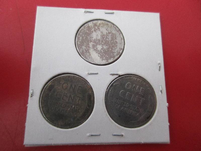 1943 Steel War Pennies
