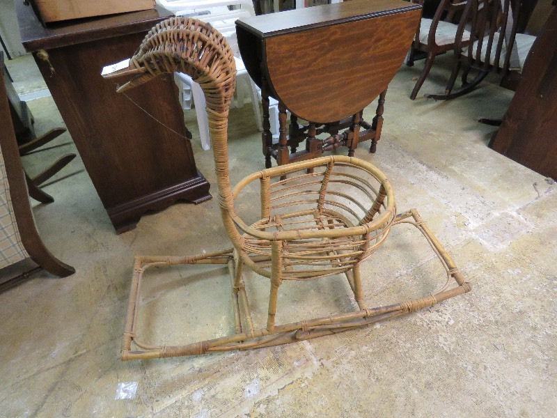Antique Rocking Duck