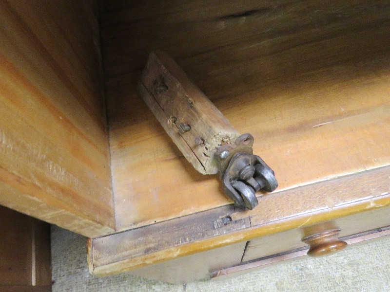 Antique Wood Cupboard