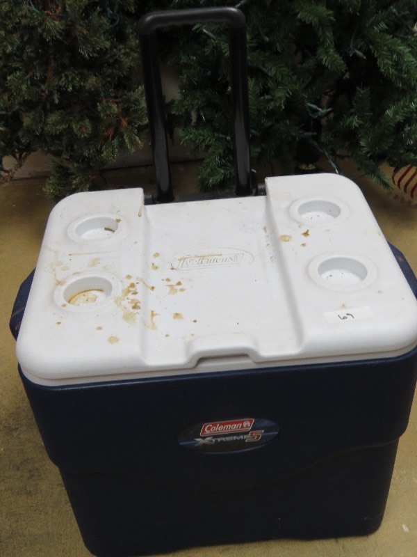 Large Coleman Cooler