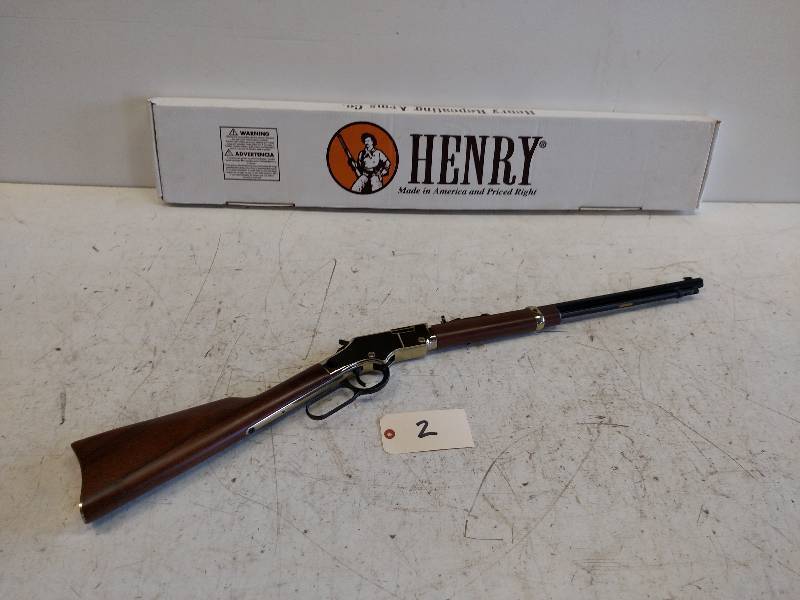 lot 2 image: Henry Golden Boy 22 Long Rifle...